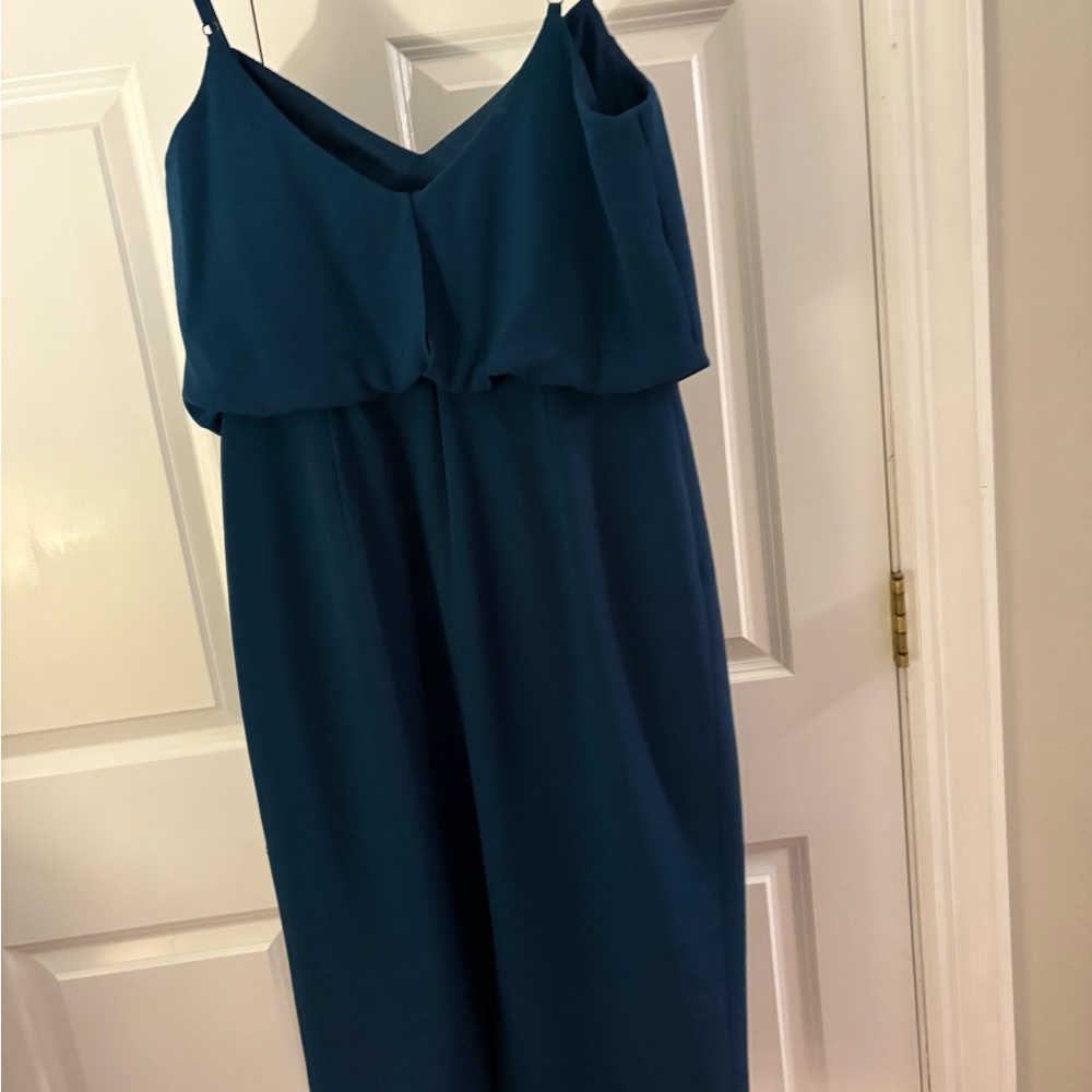 Dress the Population Peacock Blue Dress